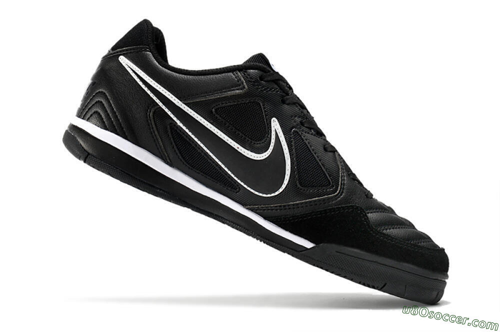 Supreme x Nike SB Gato IC Indoor & Futsal Soccer Shoes - Black/White 4