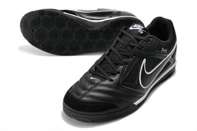 Supreme x Nike SB Gato IC Indoor & Futsal Soccer Shoes - Black/White