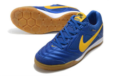 Supreme x Nike SB Gato IC Indoor & Futsal Soccer Shoes - Blue/Yellow/White