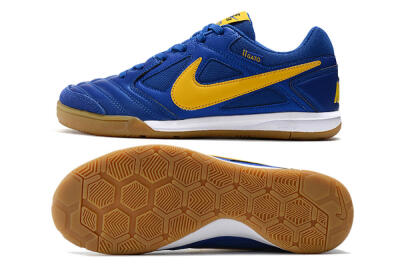 Supreme x Nike SB Gato IC Indoor & Futsal Soccer Shoes - Blue/Yellow/White