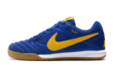 Supreme x Nike SB Gato IC Indoor & Futsal Soccer Shoes - Blue/Yellow/White