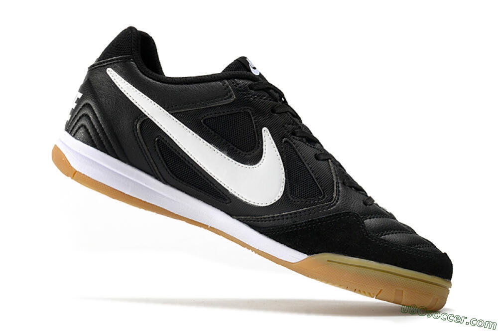 Supreme x Nike SB Gato IC Indoor & Futsal Soccer Shoes - Black/White/Brown 4