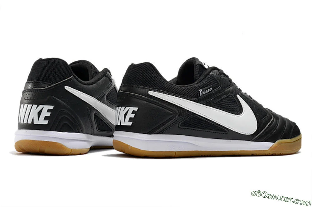 Supreme x Nike SB Gato IC Indoor & Futsal Soccer Shoes - Black