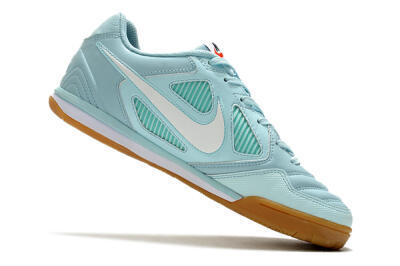 Supreme x Nike SB Gato IC Indoor & Futsal Soccer Shoes - Jade/White/Brown