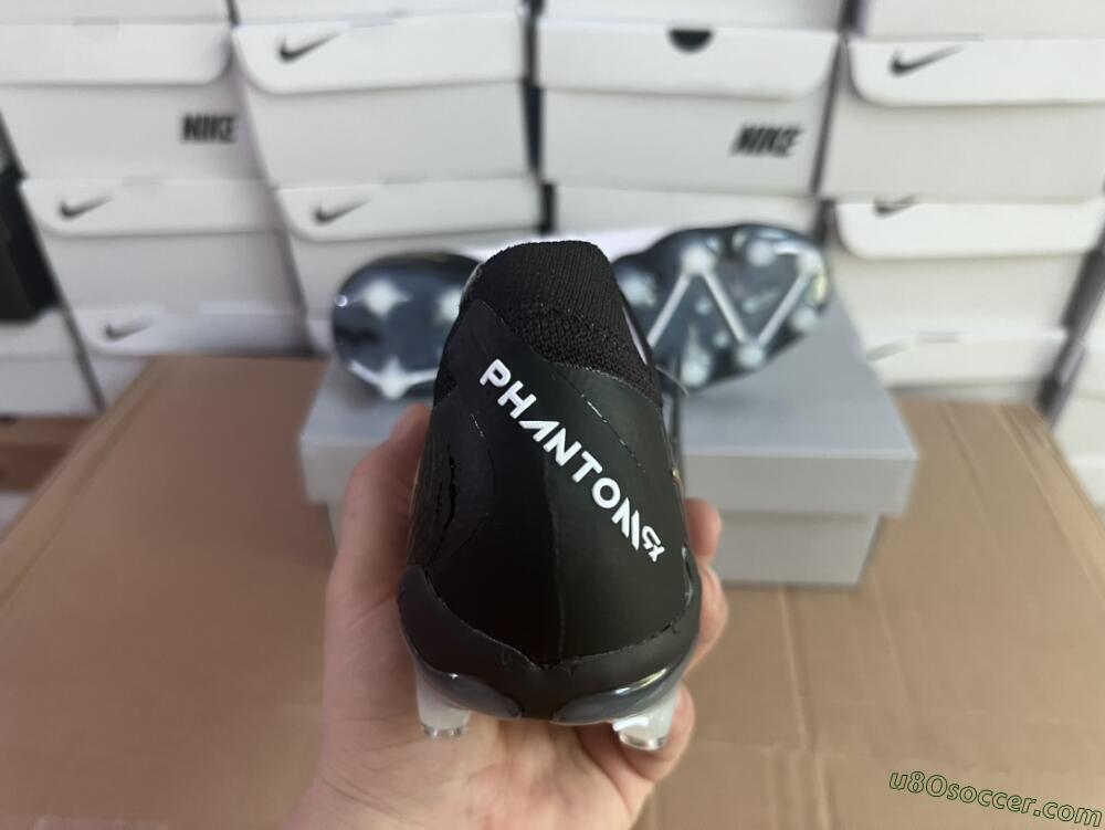 Nike Phantom Luna Elite AG Artificial Grass Soccer Cleats - White/Black/Gold