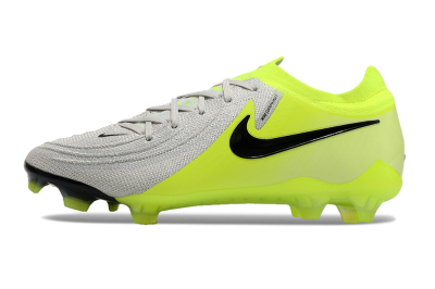 Nike Phantom GX Elite FG Firm Ground Soccer Cleats - Grey/Yellow/Black