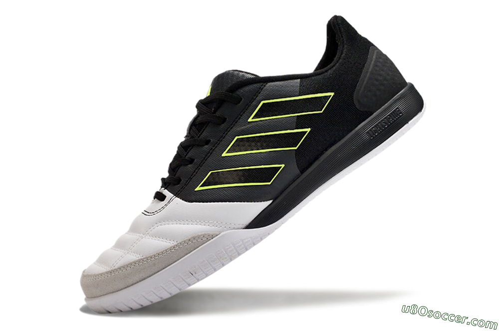 Adidas Top Sala Competition IC Indoor & Futsal Soccer Shoes - White/Black/Yellow 5