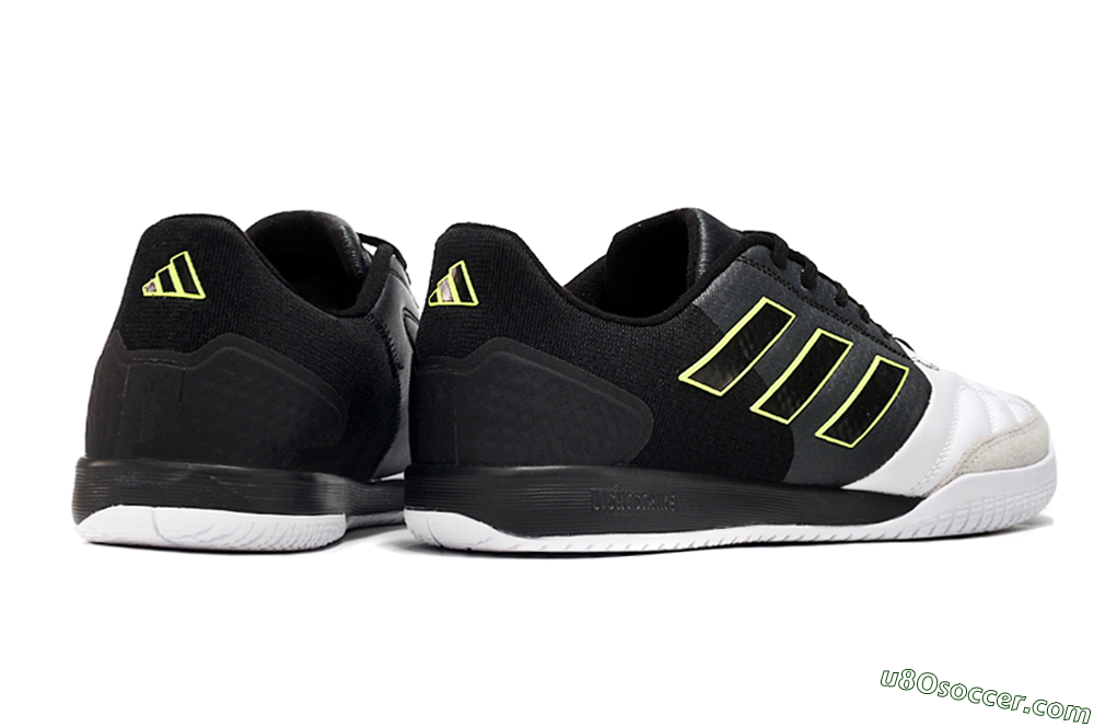 Adidas Top Sala Competition IC Indoor & Futsal Soccer Shoes - White/Black/Yellow 6