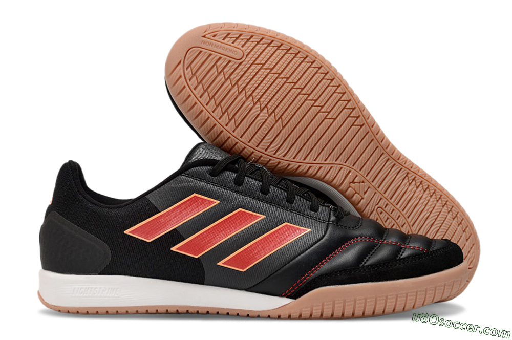 Adidas Top Sala Competition IC Indoor & Futsal Soccer Shoes - Black/Red/White 1