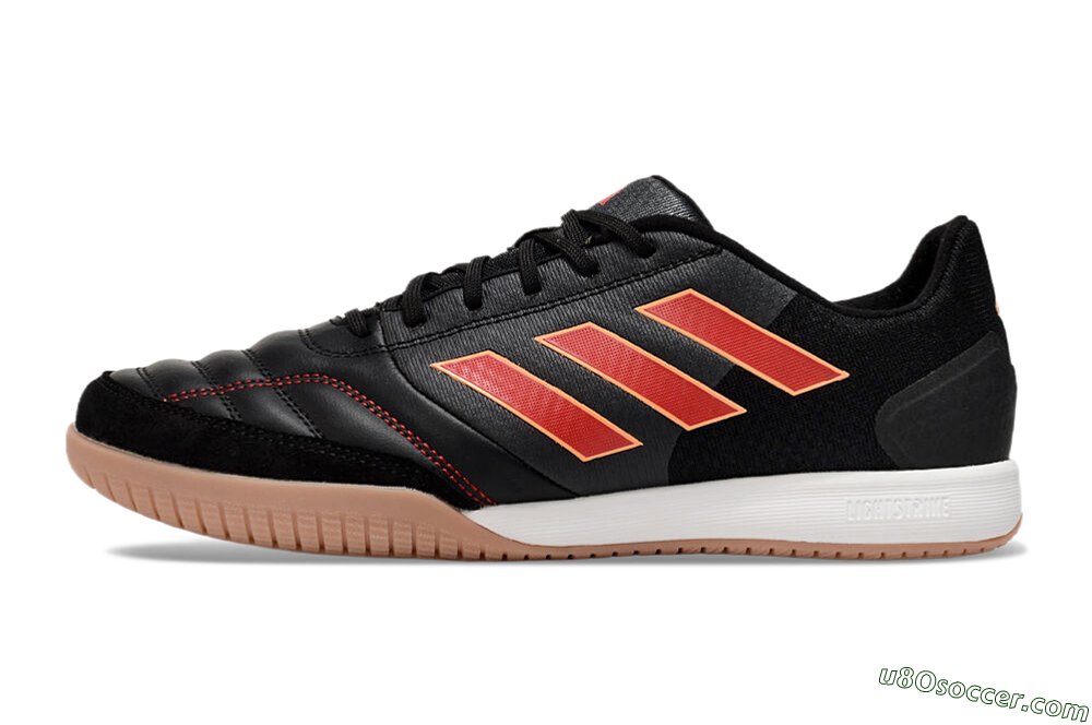 Adidas Top Sala Competition IC Indoor & Futsal Soccer Shoes - Black/Red/White 2