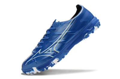 Mizuno Monarcida Alpha TF Artificial Turf Soccer Shoes - Blue/White/Yellow