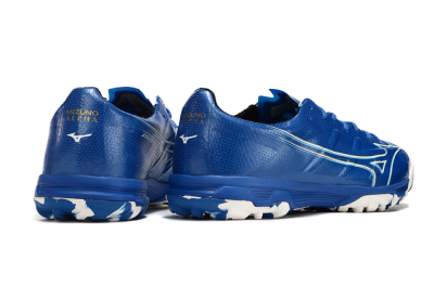 Mizuno Monarcida Alpha TF Artificial Turf Soccer Shoes - Blue/White/Yellow