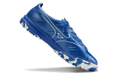 Mizuno Monarcida Alpha TF Artificial Turf Soccer Shoes - Blue/White/Yellow