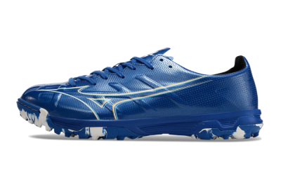 Mizuno Monarcida Alpha TF Artificial Turf Soccer Shoes - Blue/White/Yellow