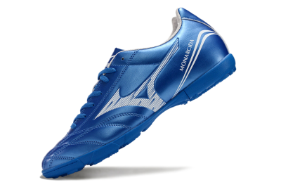 Mizuno Monarcida Neo TF Artificial Turf Soccer Shoes - Blue/White
