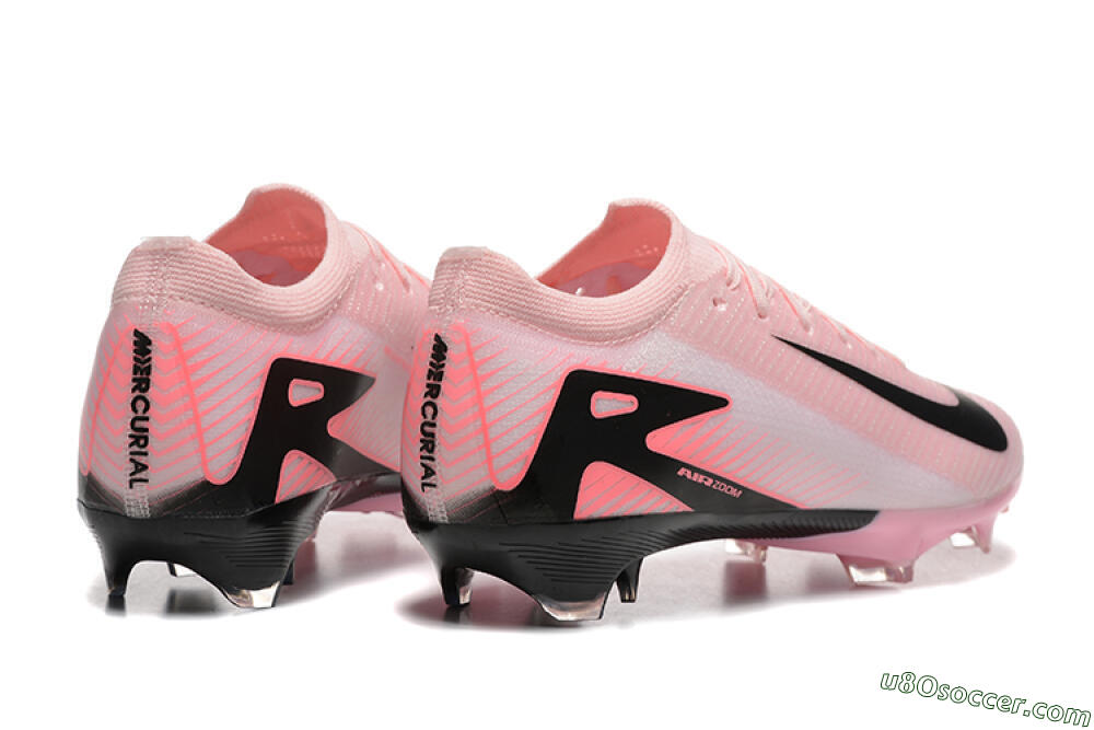Nike Air Zoom Mercurial Vapor 16 Elite FG Firm Ground Soccer Cleats - Pink/Black 9