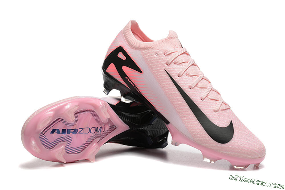 Nike Air Zoom Mercurial Vapor 16 Elite FG Firm Ground Soccer Cleats - Pink/Black 4