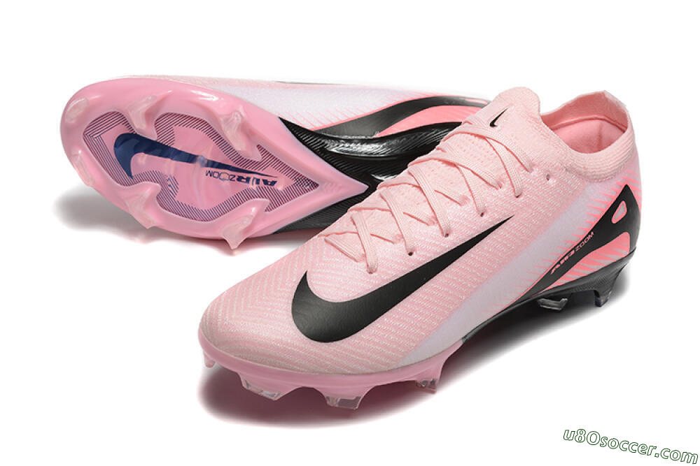Nike Air Zoom Mercurial Vapor 16 Elite FG Firm Ground Soccer Cleats - Pink/Black 3