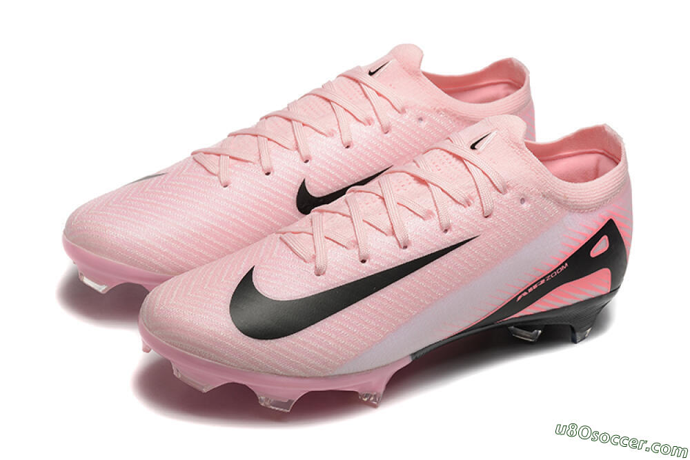 Nike Air Zoom Mercurial Vapor 16 Elite FG Firm Ground Soccer Cleats - Pink/Black 8