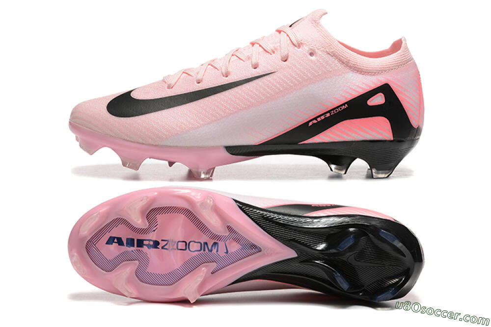Nike Air Zoom Mercurial Vapor 16 Elite FG Firm Ground Soccer Cleats - Pink/Black 0