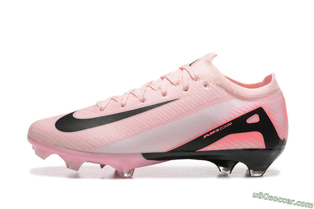 Nike Air Zoom Mercurial Vapor 16 Elite FG Firm Ground Soccer Cleats - Pink/Black 2