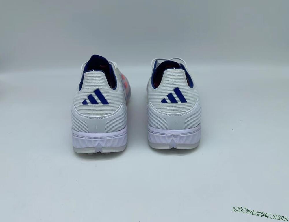 Adidas F50 Pro TF Artificial Turf Soccer Shoes - Blue/Red/Beige