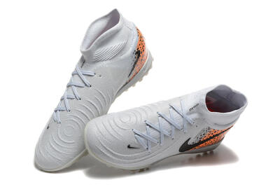 Nike Phantom Luna Elite TF Artificial Turf Soccer Shoes - Grey/Black/Leopard