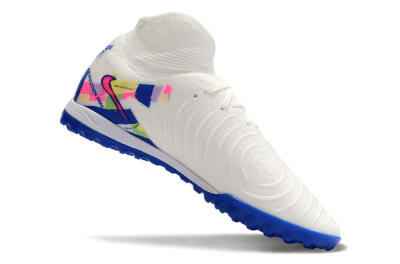 Nike Phantom Luna Elite TF Artificial Turf Soccer Shoes - White/Pink/Blue