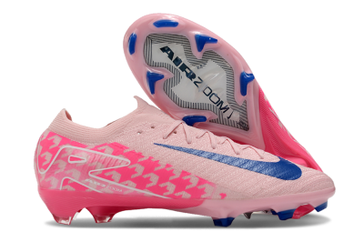 Nike Air Zoom Mercurial Vapor 16 Elite FG Firm Ground Soccer Cleats - Pink/White/Blue