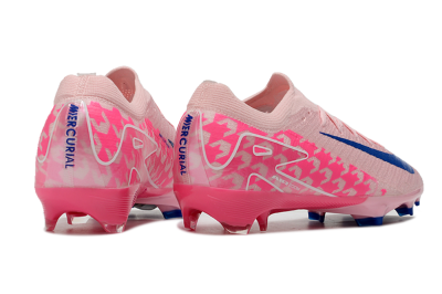 Nike Air Zoom Mercurial Vapor 16 Elite FG Firm Ground Soccer Cleats - Pink/White/Blue