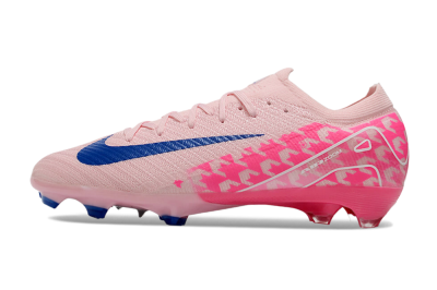 Nike Air Zoom Mercurial Vapor 16 Elite FG Firm Ground Soccer Cleats - Pink/White/Blue