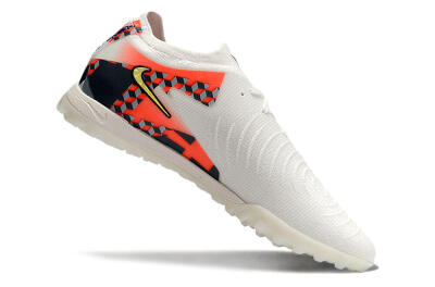 Nike Phantom GX 2 Elite TF Artificial Turf Soccer Shoes - White/Yellow/Pink