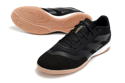 Adidas Predator Elite 24 IC Indoor & Futsal Soccer Shoes - Black/White/Brown