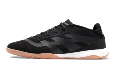 Adidas Predator Elite 24 IC Indoor & Futsal Soccer Shoes - Black/White/Brown