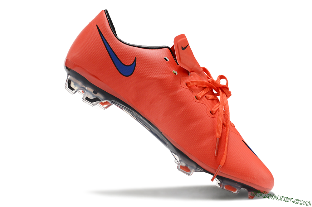 Nike Mercurial Vapor 10 FG Firm Ground Soccer Cleats - Red/Blue/Black 4