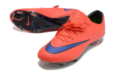 Nike Mercurial Vapor 10 FG Firm Ground Soccer Cleats - Red/Blue/Black