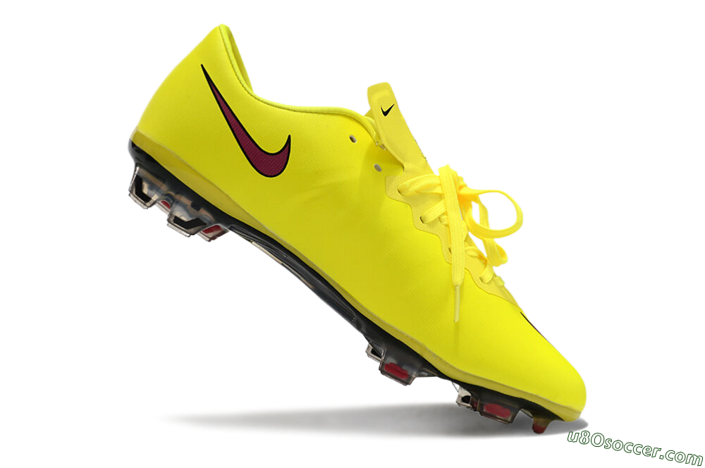 Nike Mercurial Vapor 10 FG Firm Ground Soccer Cleats - Yellow/Black/Red 4