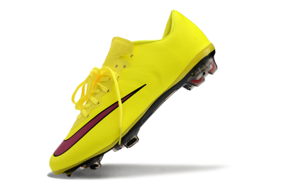 Nike Mercurial Vapor 10 FG Firm Ground Soccer Cleats - Yellow/Black/Red