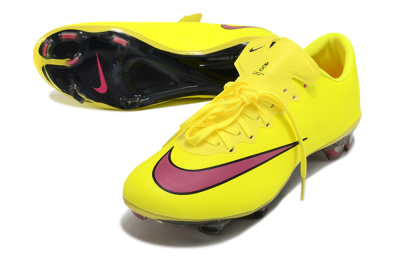 Nike Mercurial Vapor 10 FG Firm Ground Soccer Cleats - Yellow/Black/Red
