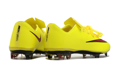Nike Mercurial Vapor 10 FG Firm Ground Soccer Cleats - Yellow/Black/Red