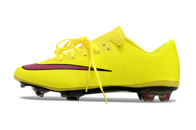 Nike Mercurial Vapor 10 FG Firm Ground Soccer Cleats - Yellow/Black/Red