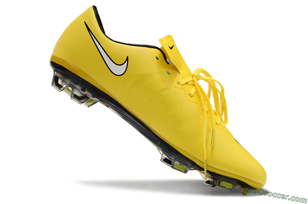 Nike Mercurial Vapor 10 FG Firm Ground Soccer Cleats - Yellow/White/Black 4