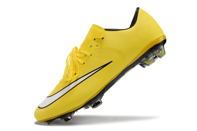 Nike Mercurial Vapor 10 FG Firm Ground Soccer Cleats - Yellow/White/Black