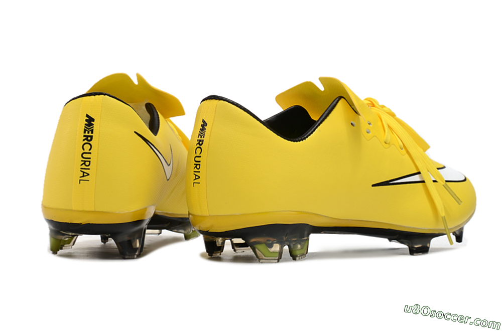 Nike Mercurial Vapor 10 FG Firm Ground Soccer Cleats - Yellow/White/Black 6