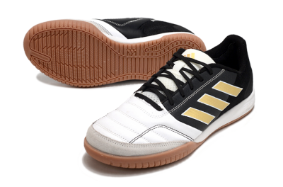 Adidas Top Sala Competition IC Indoor & Futsal Soccer Shoes - White/Black/Gold