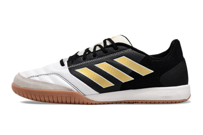 Adidas Top Sala Competition IC Indoor & Futsal Soccer Shoes - White/Black/Gold