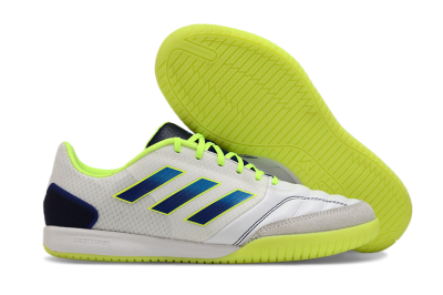 Adidas Top Sala Competition IC Indoor & Futsal Soccer Shoes - White/Blue/Yellow