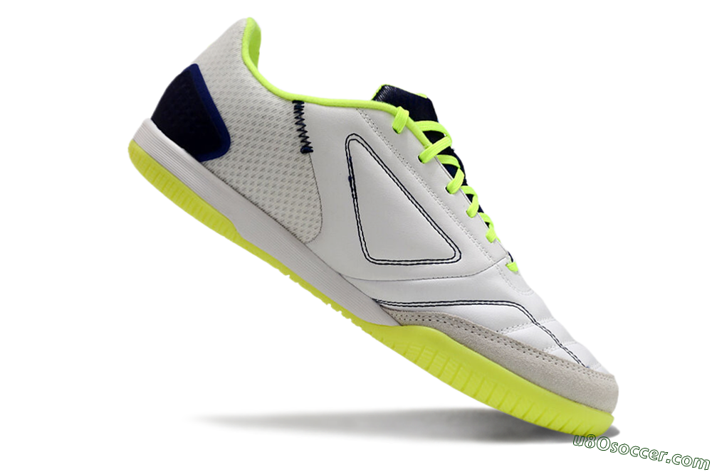 Adidas Top Sala Competition IC Indoor & Futsal Soccer Shoes - White/Blue/Yellow 4