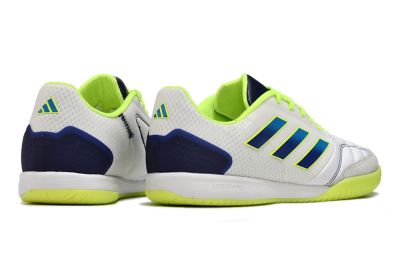 Adidas Top Sala Competition IC Indoor & Futsal Soccer Shoes - White/Blue/Yellow