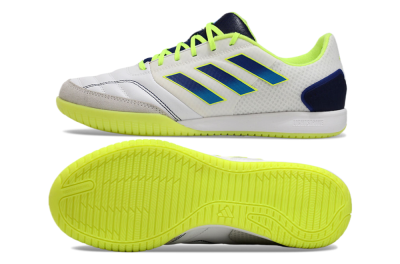 Adidas Top Sala Competition IC Indoor & Futsal Soccer Shoes - White/Blue/Yellow